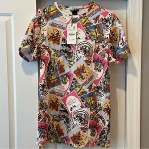 NWT Zara Disney Mickey Mouse Tshirt Dress